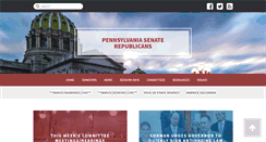 Desktop Screenshot of pasenategop.com